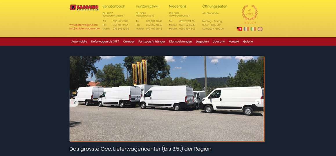 Unsere Neue Homepage